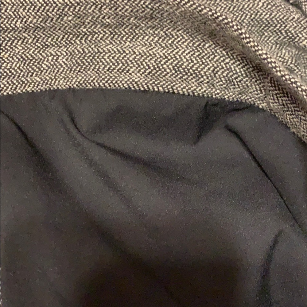Liz Claiborne Charcoal Gray Lined Collar Jacket - Picture 10 of 11